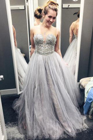 Beading Real Made Prom Dress Long Evening Dress Prom Dress On Sale