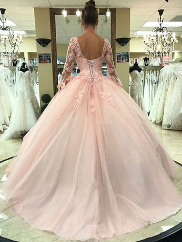 products/Ball_Gown_Pink_V_Neck_Long_Sleeve_Appliques_Prom_Dresses_with_Lace_up_Quinceanera_Dresses_H1136-2.jpg