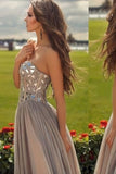 Elegant Sweetheart Tulle Long Prom Dress