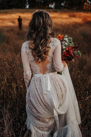 products/Polka_Dot_Long_Sleeve_Boho_Wedding_Dresses_Lace_Bohemian_Backless_Wedding_Gowns_W1055.jpg