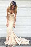 Charming Mermaid Sleeveless Sweetheart Evening Dress Long Prom Dress