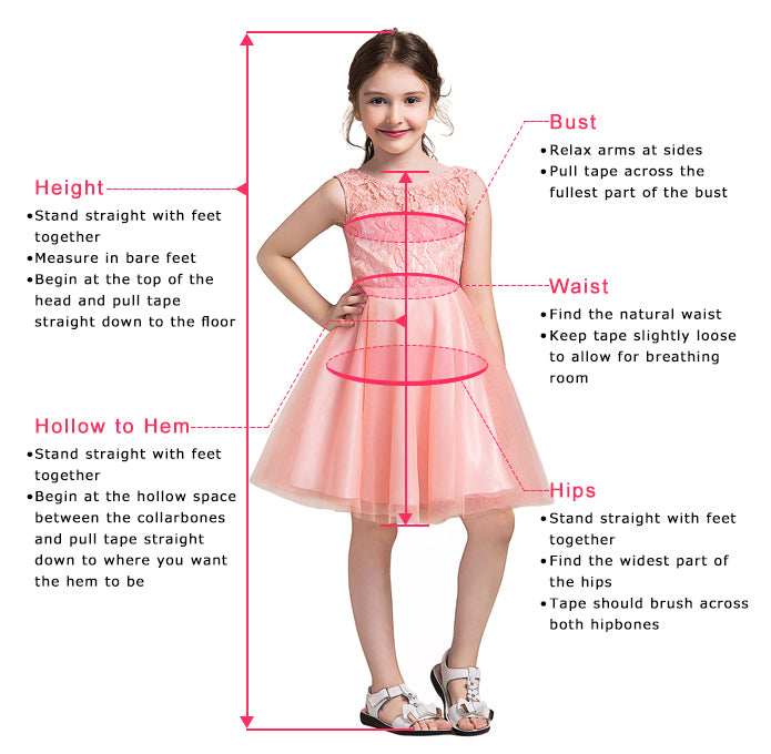A Line Tulle Beads Appliques Blush Pink Cap Sleeve Flower Girl Dress PM888